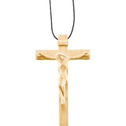 Crucifix modern ROMA with cord