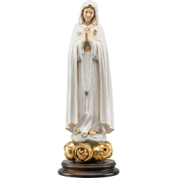 Maria Rosa Mystica auf Rosensockel