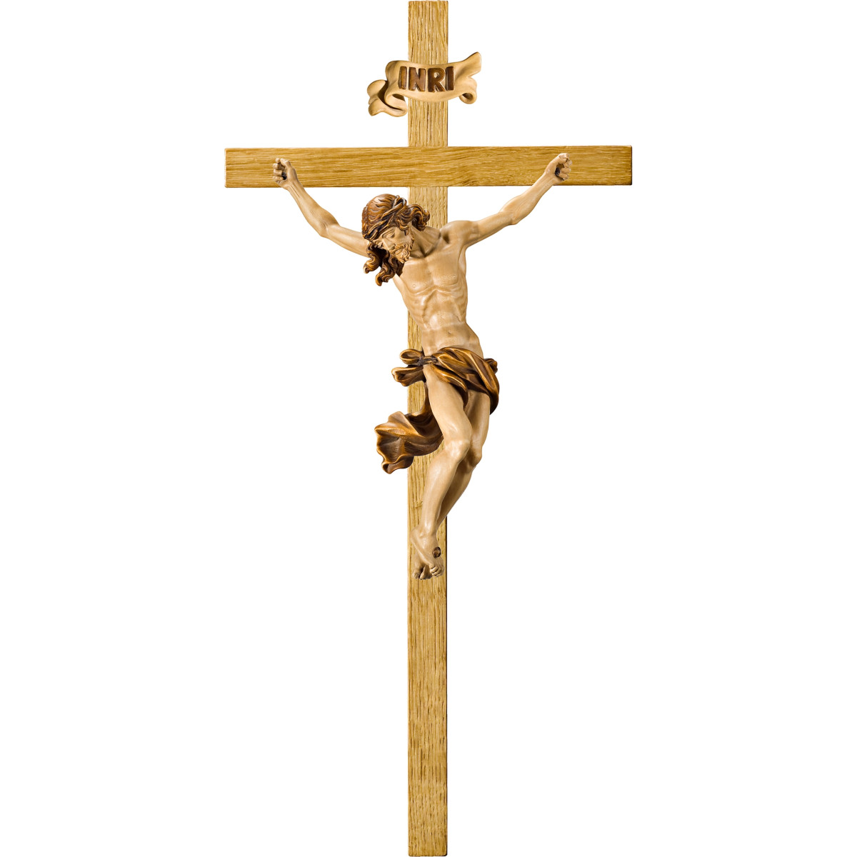 Corpus Barock auf Eichenbalken