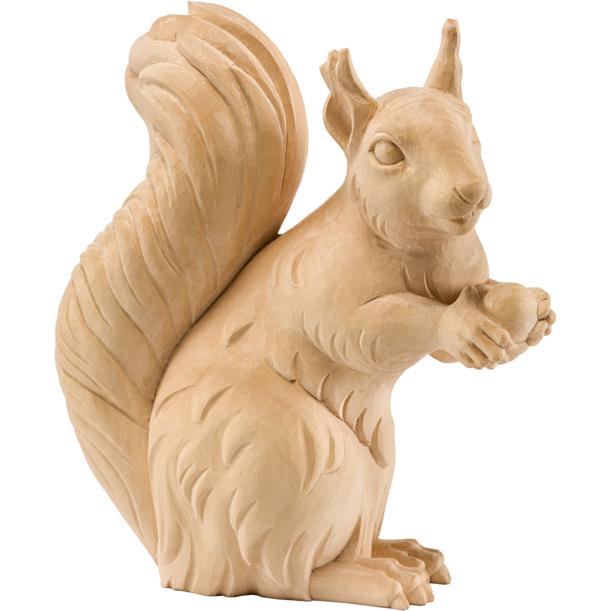 Standing Squirrel Wood Carving | Bergland