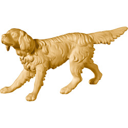 Irish Setter wooden sculpture | Bergland