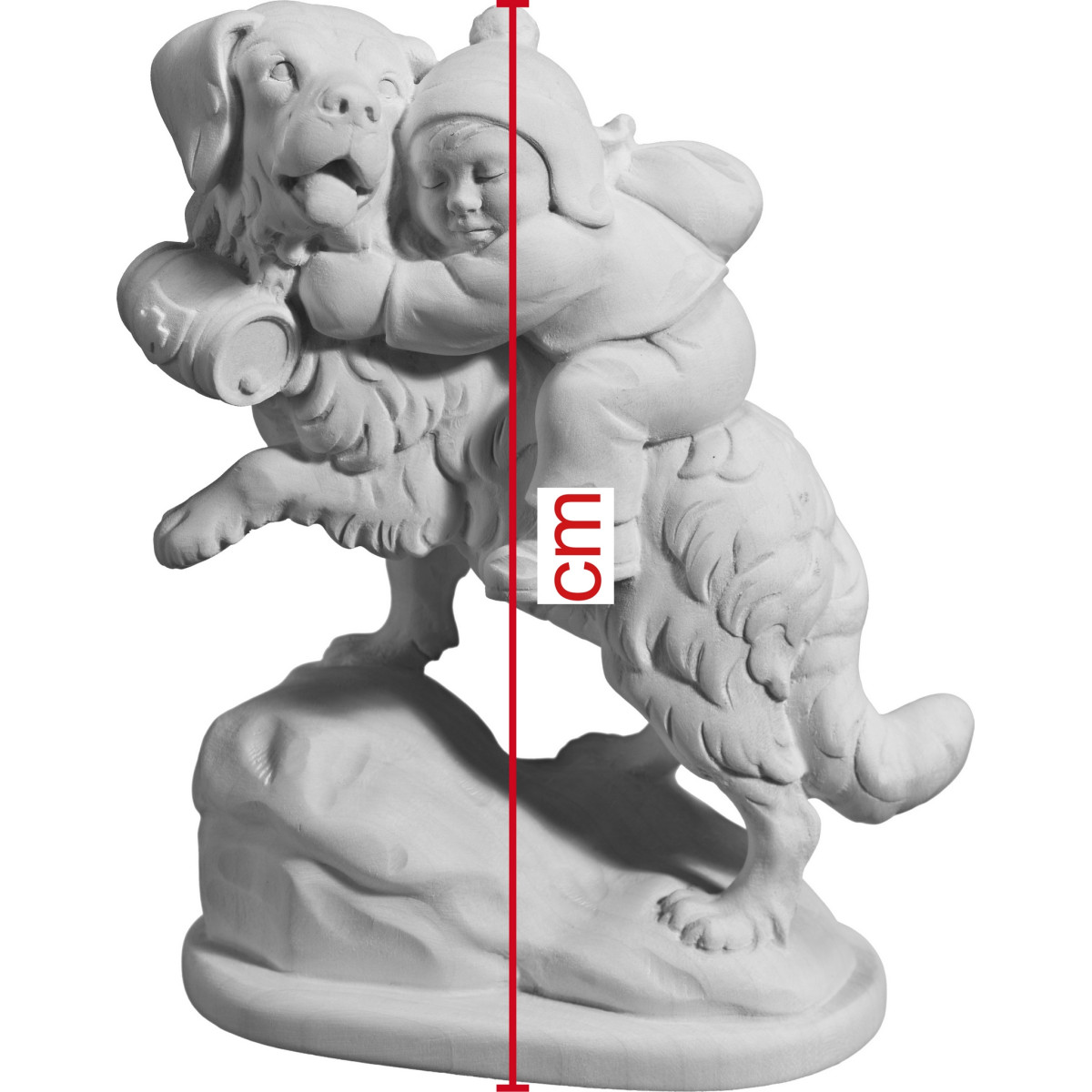 St. Bernard Dog Barry sculpture | Bergland