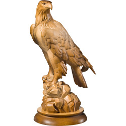 Águila real en madera | Bergland