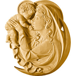 Madonna in Luna Rilievo da Parete | Bergland