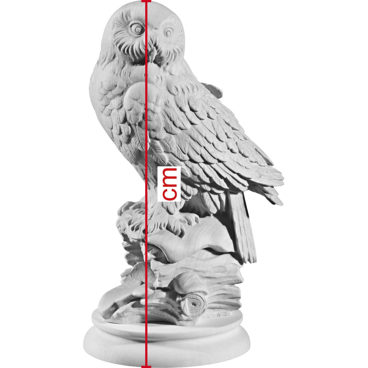 Snowy Owl Wood Carving | Bergland