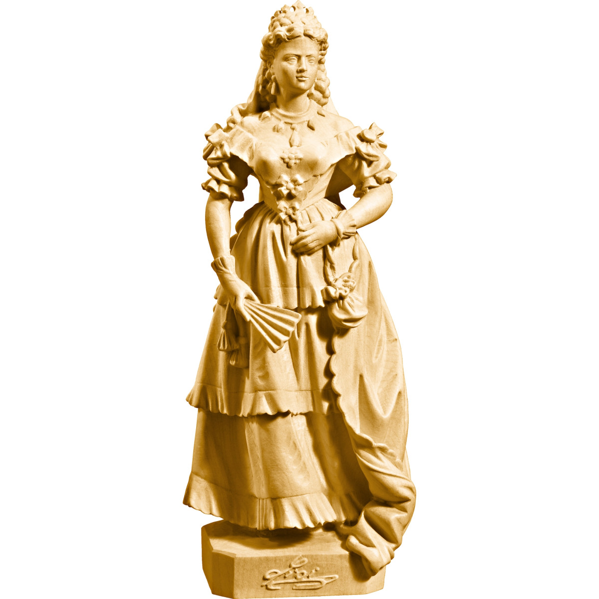 Kaiserin Elisabeth Sisi Holzstatue | Bergland
