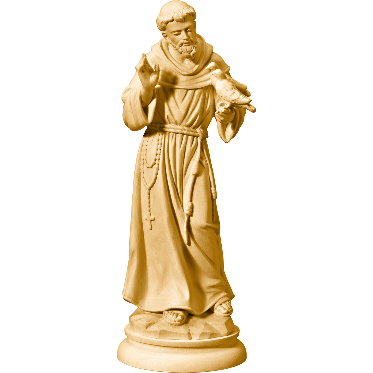 Hl. Franz von Assisi Holzstatue | Bergland Shop