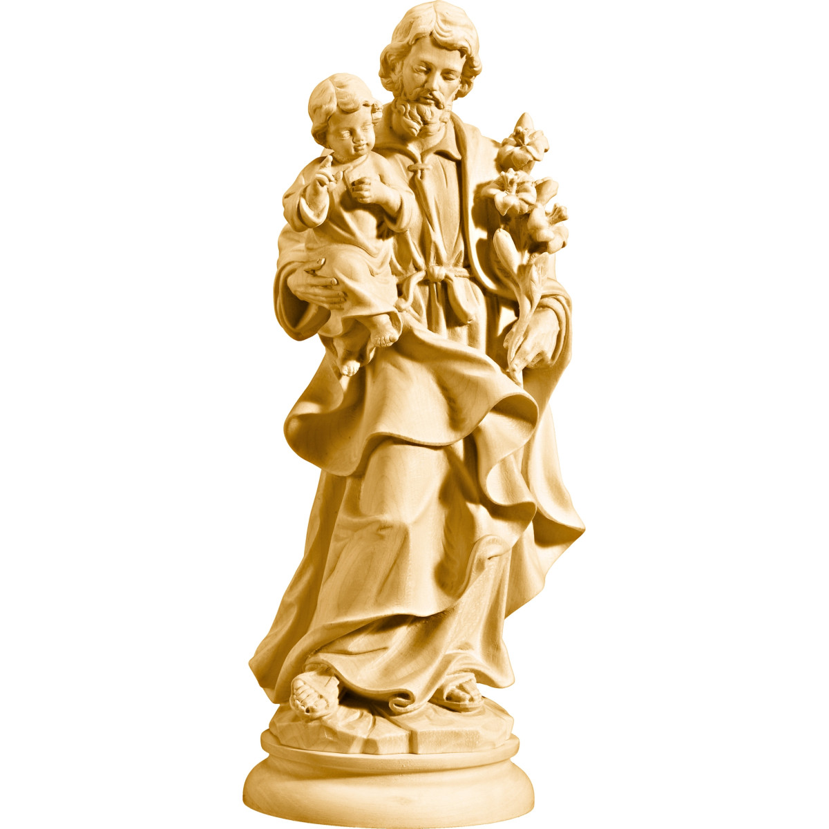 Hl. Josef aus Holz - Handgeschnitzte Figuren