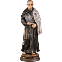 São Maximiliano Maria Kolbe em madeira | Bergland