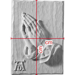 Manos unidas relieve (Albrecht Dürer)