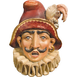 Capitano Maske aus Holz | Bergland