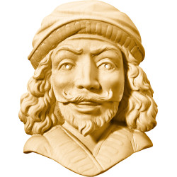 Maschera Brighella in legno | Bergland