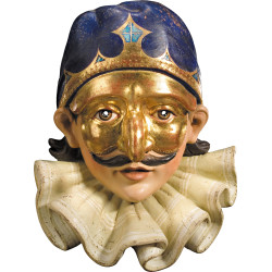Dottore Maske aus Holz | Bergland