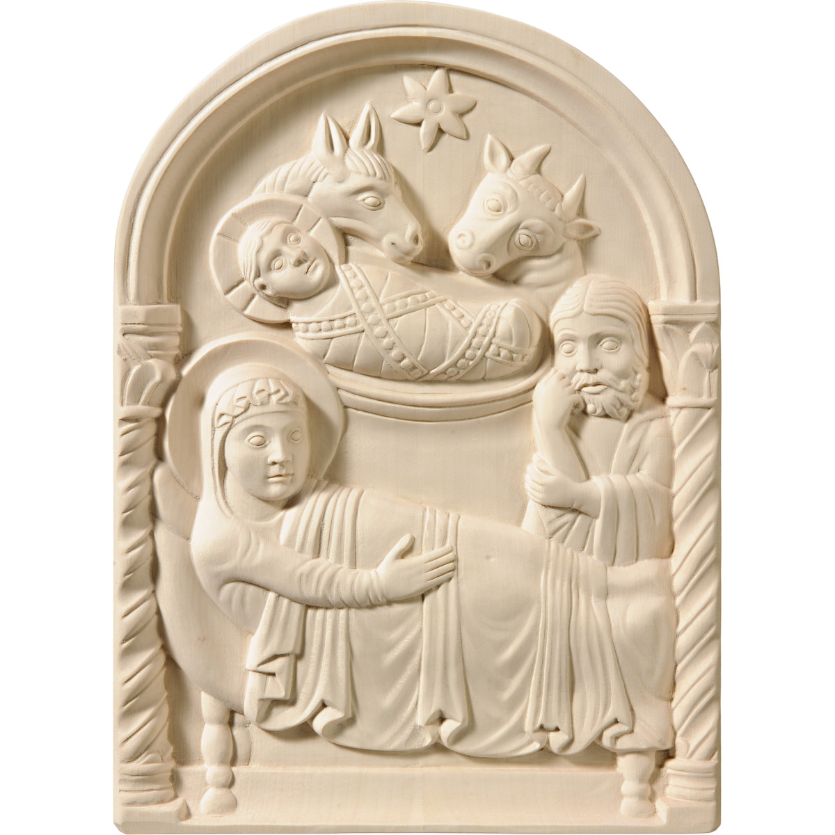 Natividad relieve románica Original Bergland