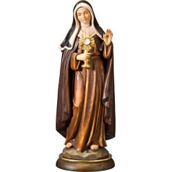 Santa Clara de Asís – Escultura de madera tallada