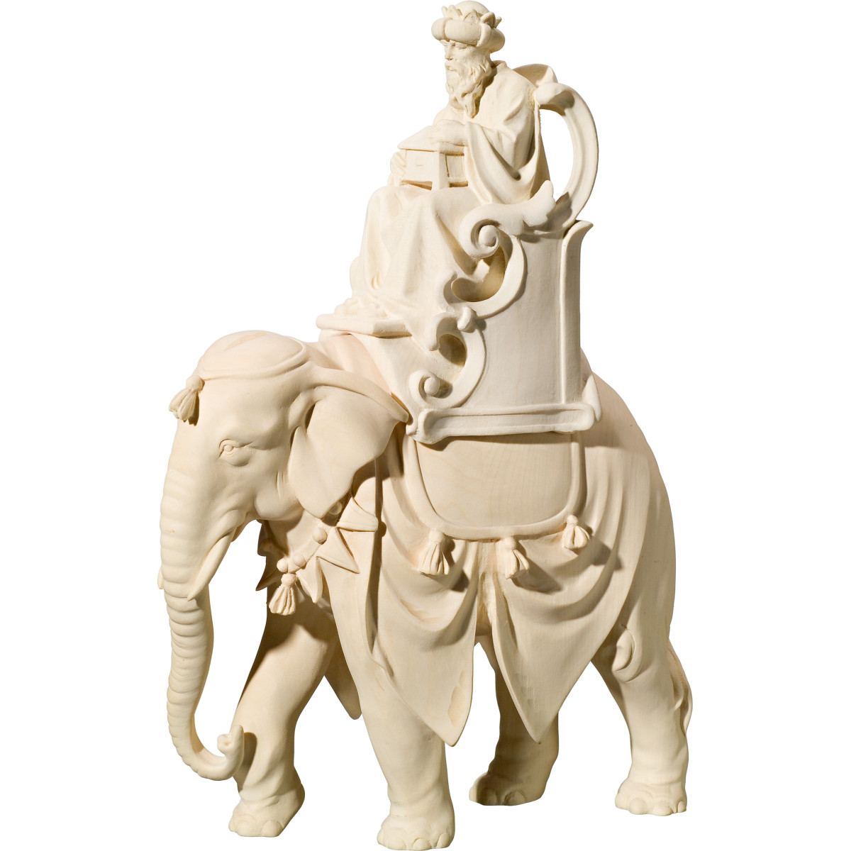 Rei Mago a elefante