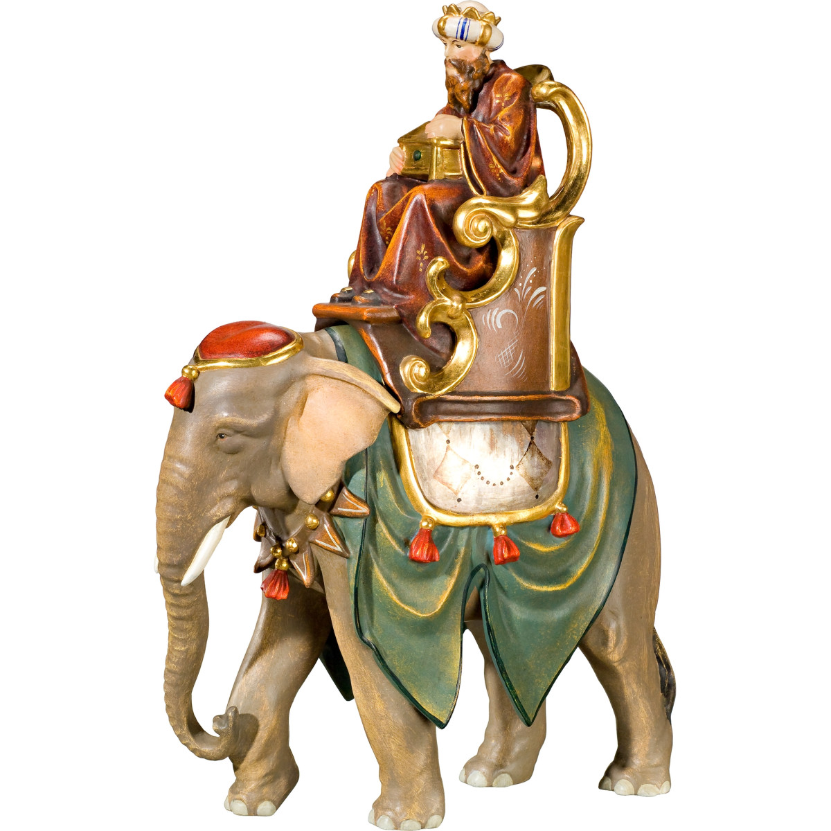 Rey Mago en elefante