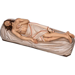 Cristo morto nel sepolcro in legno | Bergland