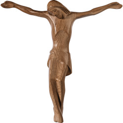 Cristo moderno ROMA en madera | Arte sacro