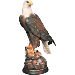 Weißkopfseeadler aus Holz | Bergland
