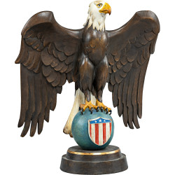 Aquila americana in legno | Bergland