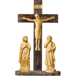 Crucifixión Románica en madera | Bergland