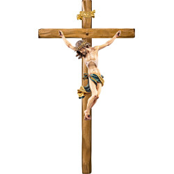 Corpus Barock mit Dornen auf geradem Balken
