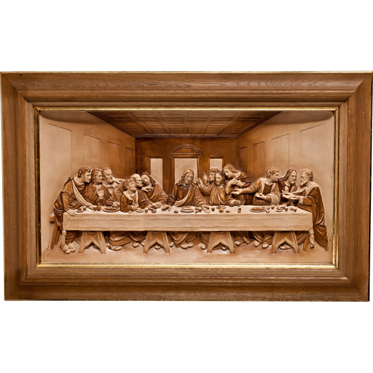 La Última Cena – Relieves en madera inspirados en da Vinci
