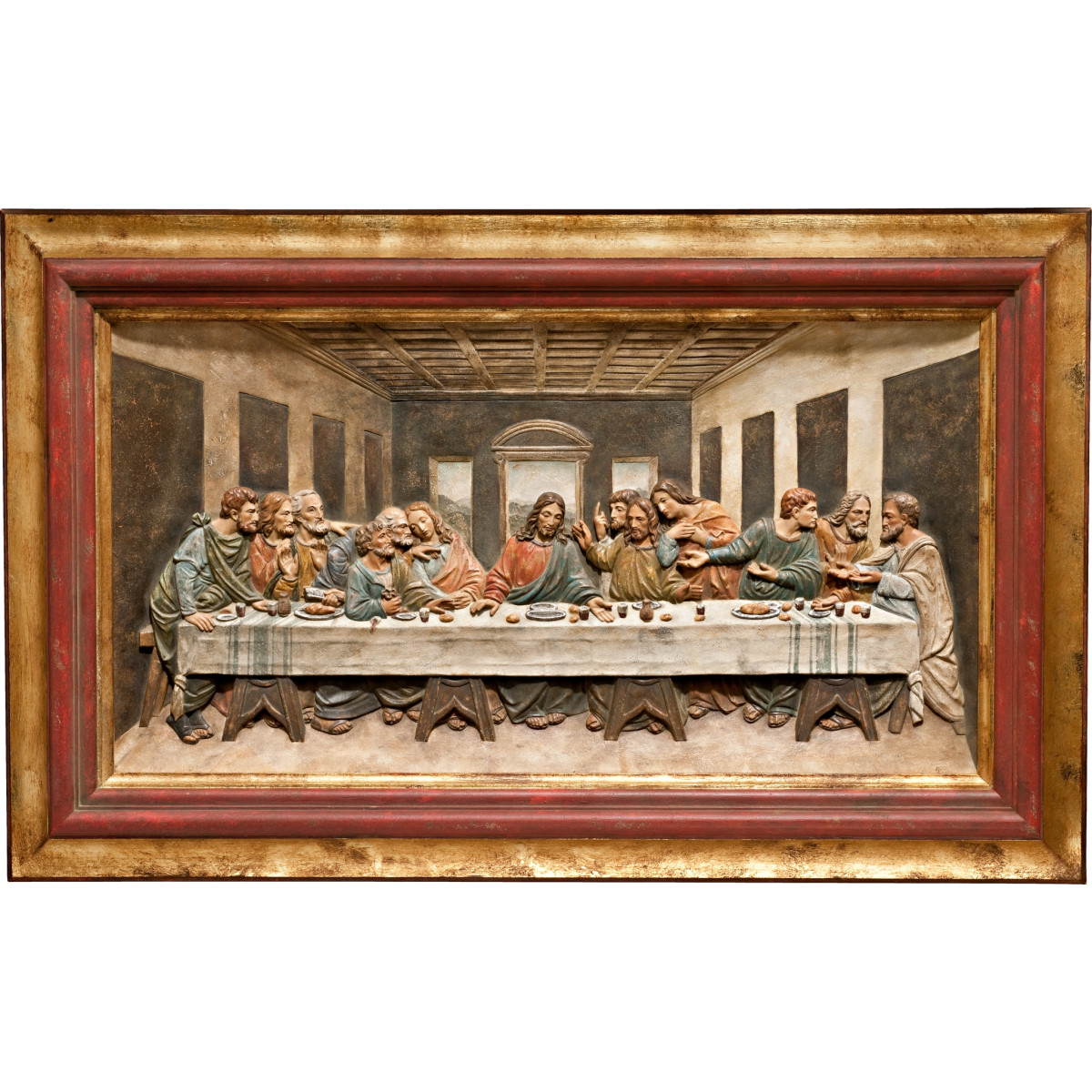 La Última Cena – Relieves en madera inspirados en da Vinci