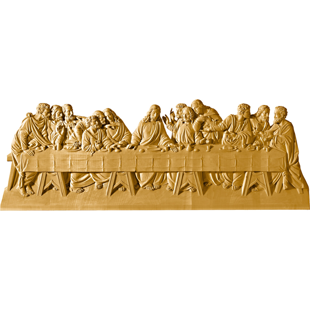 Santa Cena relieve (sin fondo)