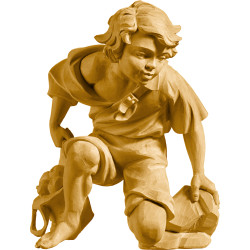 Herdsman kneeling