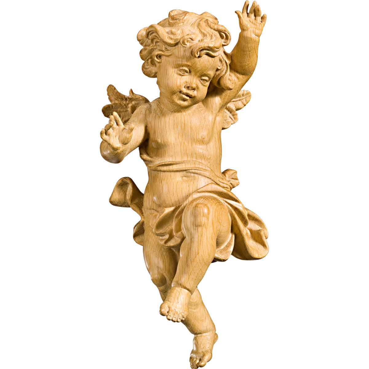 Putto Bergland izquierdo en madera | Bergland
