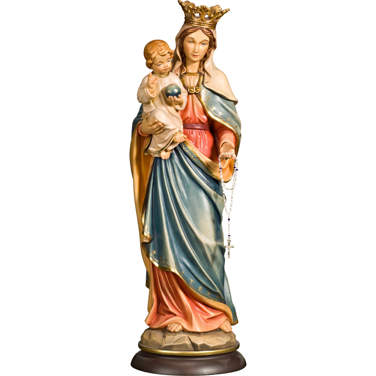 Virgen del Rosario en madera | Bergland