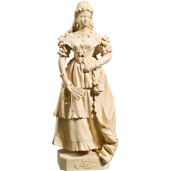 Empress Elisabeth Sisi wooden statue | Bergland