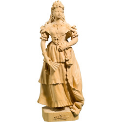 Estatua Emperatriz Isabel Sisi en madera | Bergland