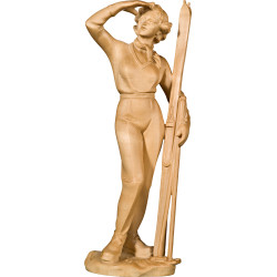Sciatrice in legno scolpito | Bergland