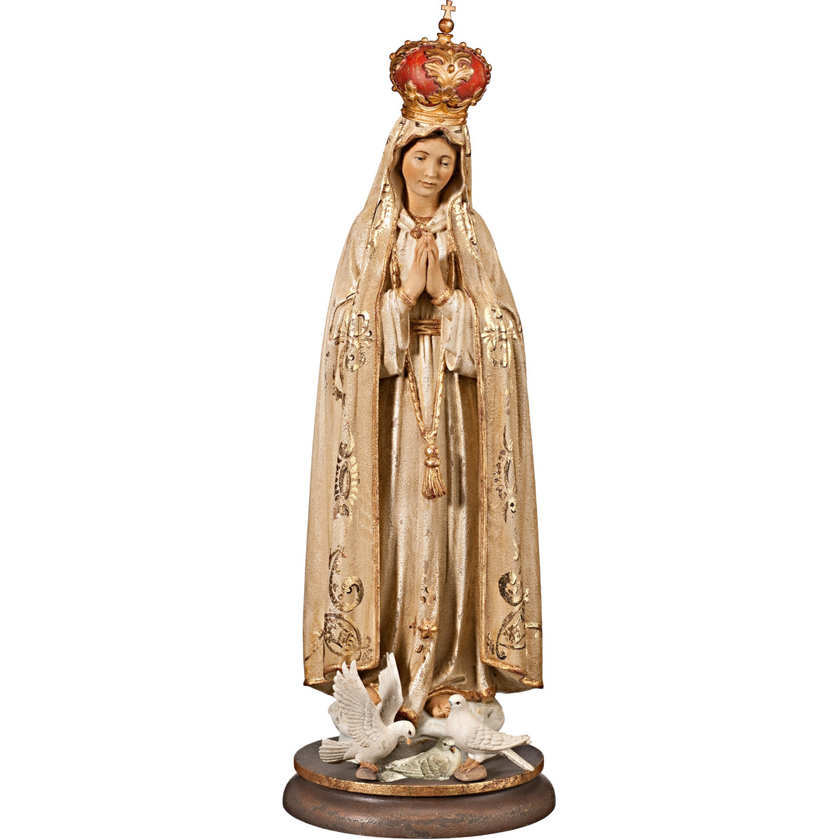 Fátima con Corona y Palomas | Bergland