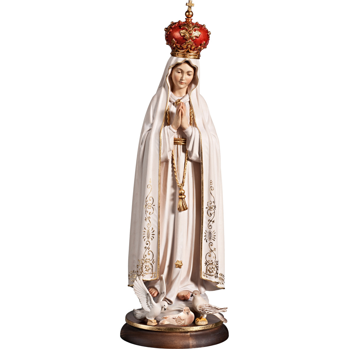 Fátima con Corona y Palomas | Bergland
