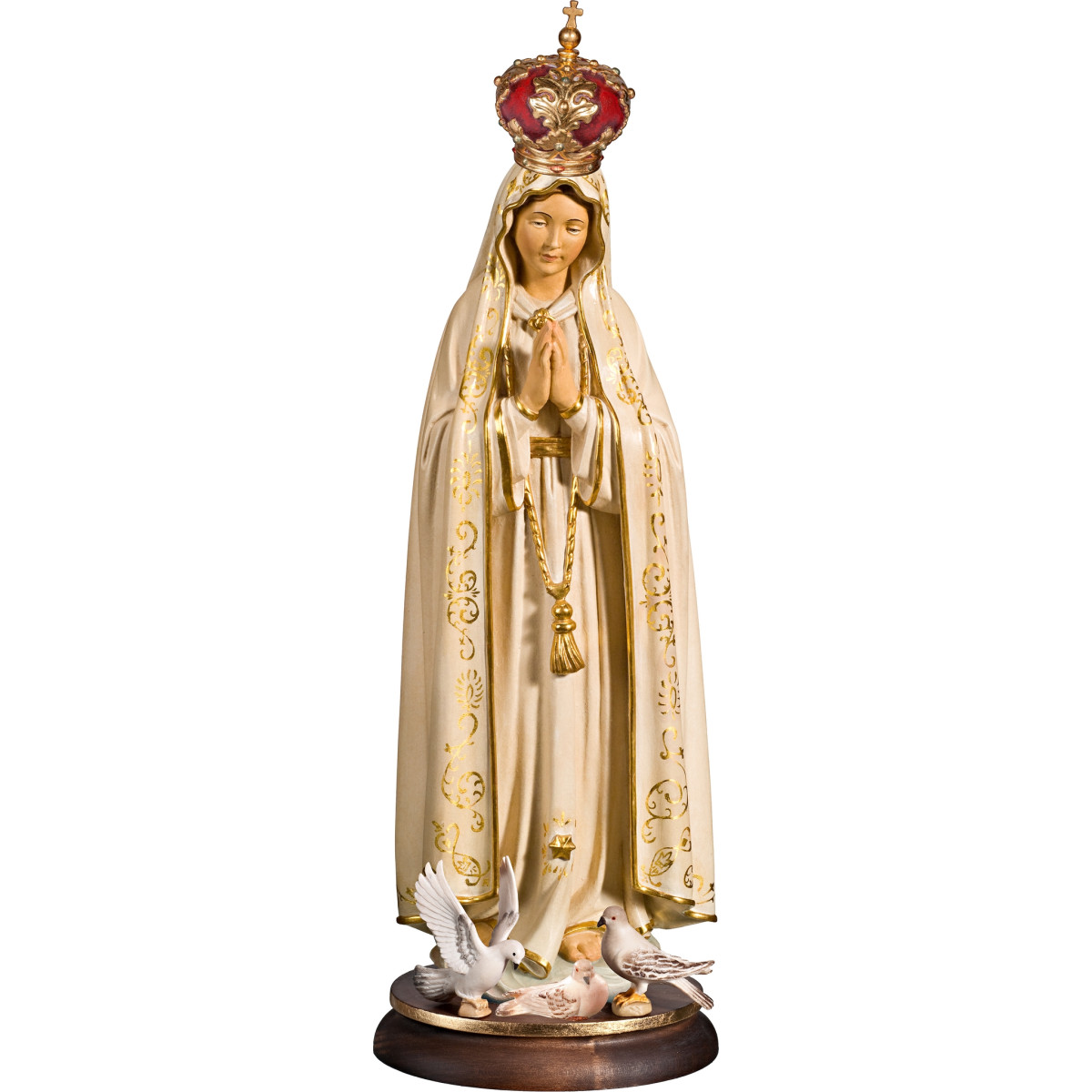 Fátima con Corona y Palomas | Bergland
