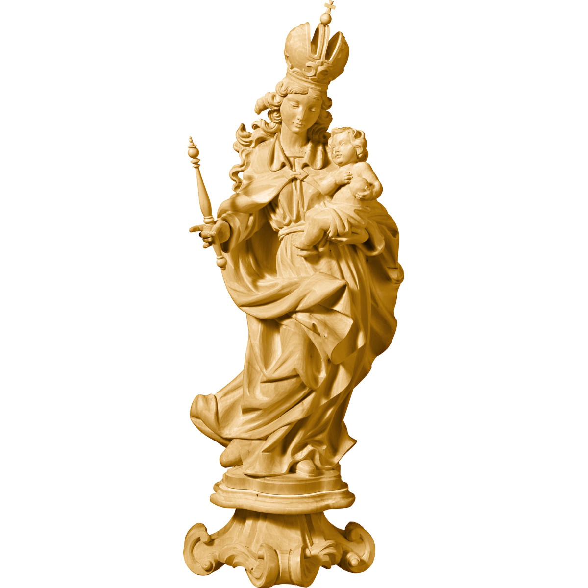 Patrona Bavariae aus Holz | Bergland