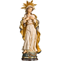 Barocke Unbefleckte Madonna mit Gloriole | Bergland