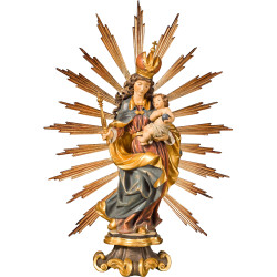 Virgen Barroca con Resplandor | Bergland