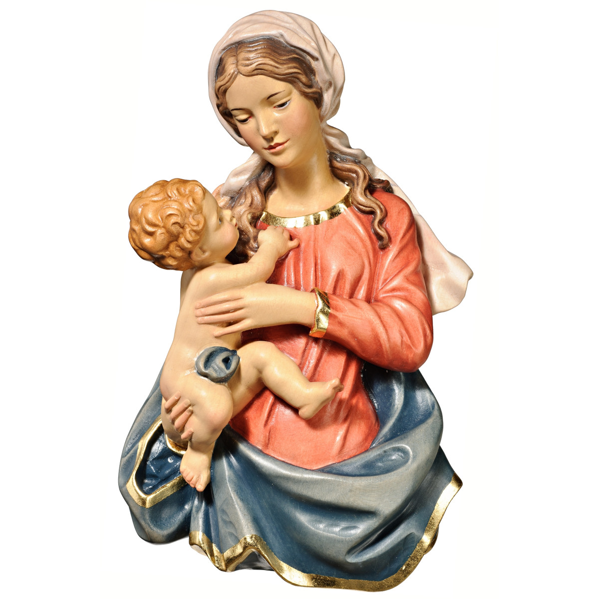 Madonna Dolomitas Relieve en Madera | Bergland