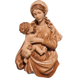 Madonna Dolomitas Relieve en Madera | Bergland