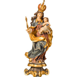 Madonna barocca in legno | Bergland
