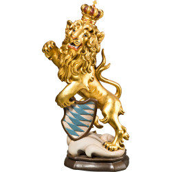 Bavarian Lion Wood Carving | Bergland