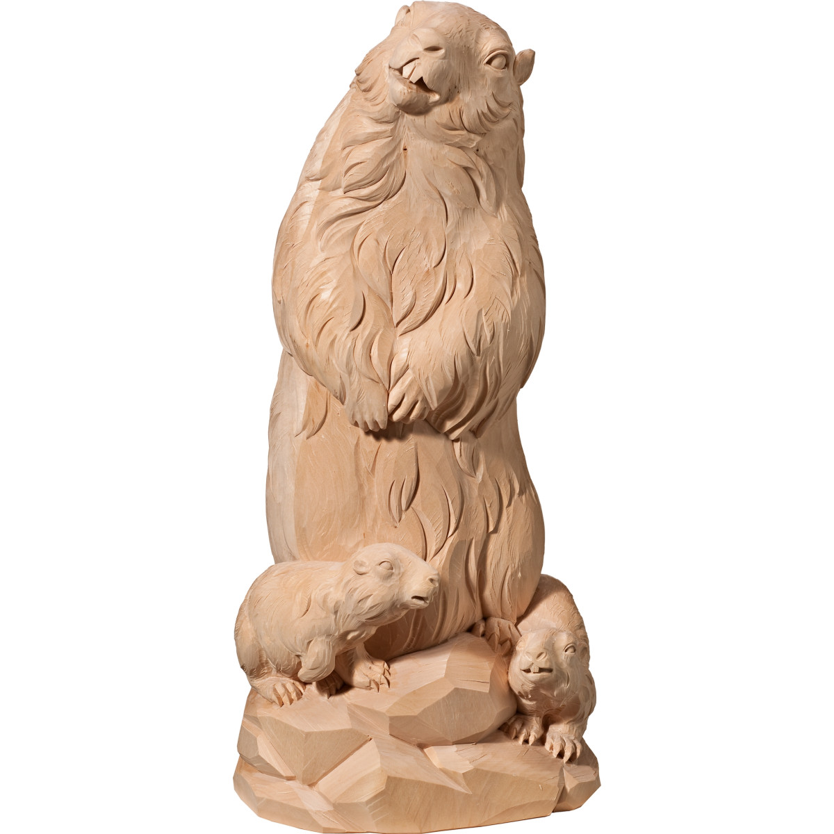 Marmotte in legno scolpito | Bergland