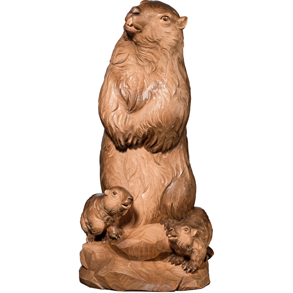 Marmotas en madera | Bergland