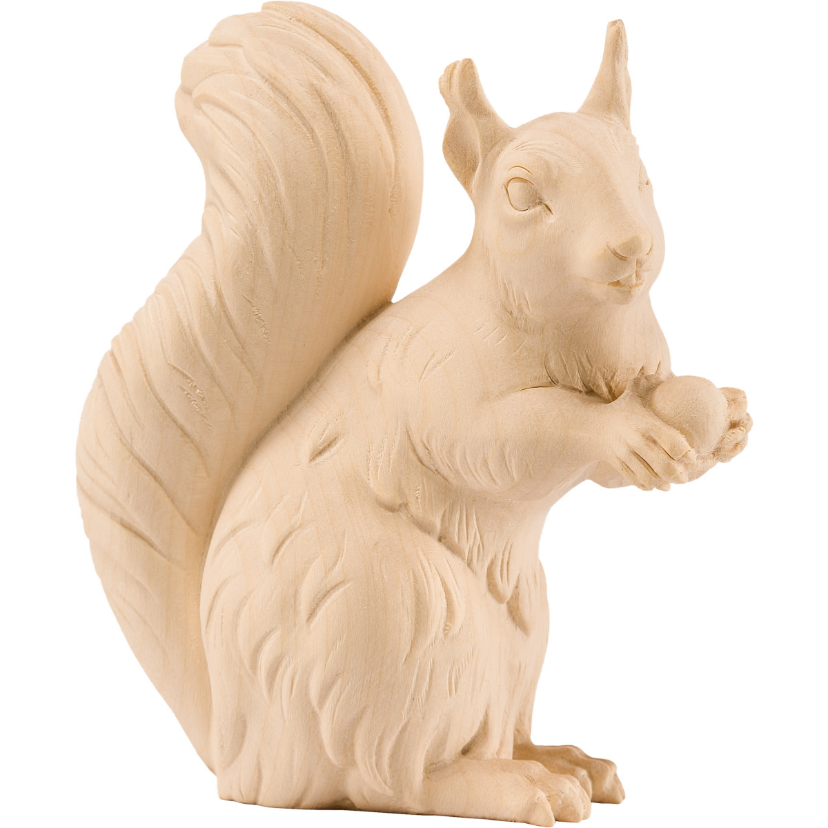 Eichhörnchen aufrecht aus Holz | Bergland