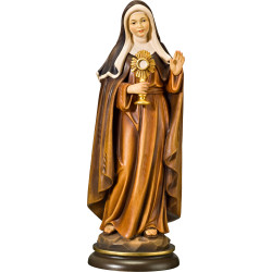 Santa Clara de Asís – Escultura de madera tallada